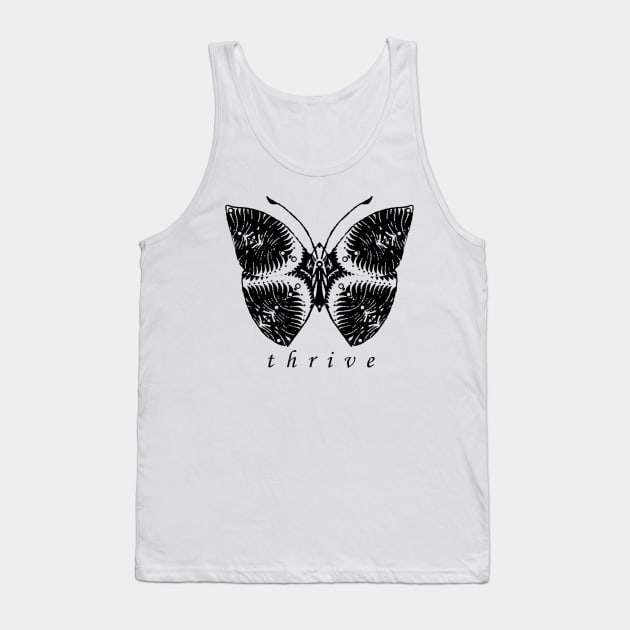 Thrive Butterfly Tank Top by Neptune's Union